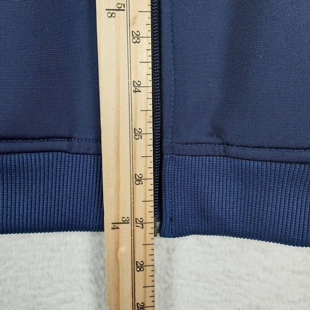 Nike Illinois Fighting Illini Track Jacket Mens M Blue Orange Full Zip - Picture 9 of 11